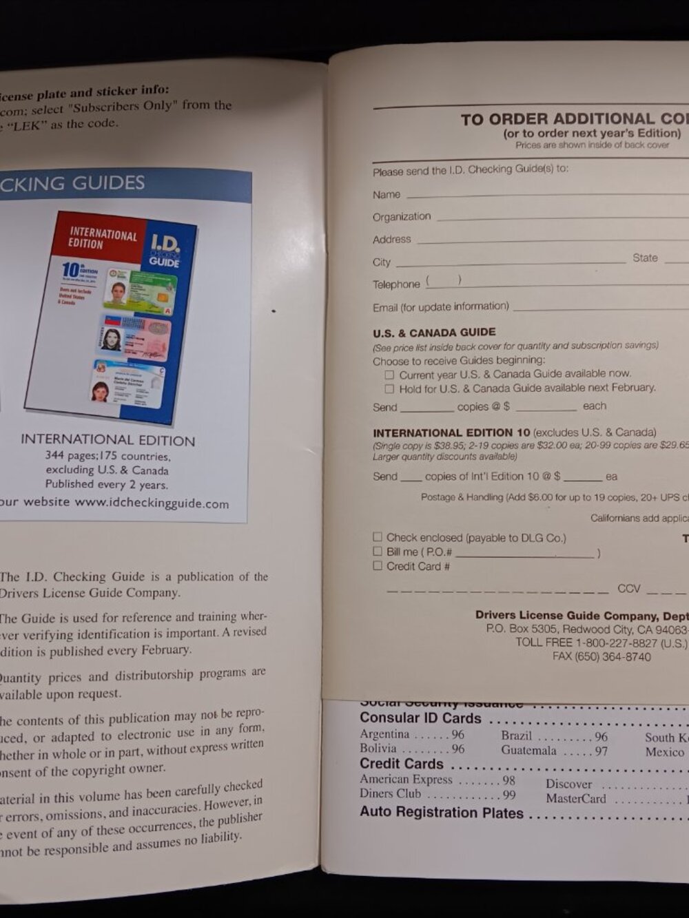 The I.D. Checking Guide, U.S. & Canada Edition - Picture 2 of 8